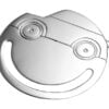 Sterling Silver Car Bookmark from Carrs Silver