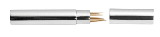 Plain Sterling Silver Toothpick Holder from Carrs Silver
