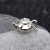 silver teapot pendant