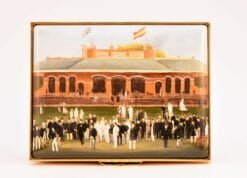 Halcyon Days Lords Marylbone Cricket Club Enamel Box