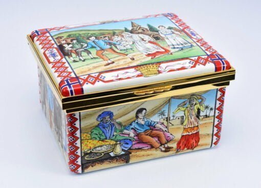 Halcyon Days Peer Gynt Musical Enamel Box - Image 4