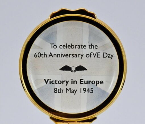 Halcyon Days Limited Edition VE Day Enamel Box - Image 6
