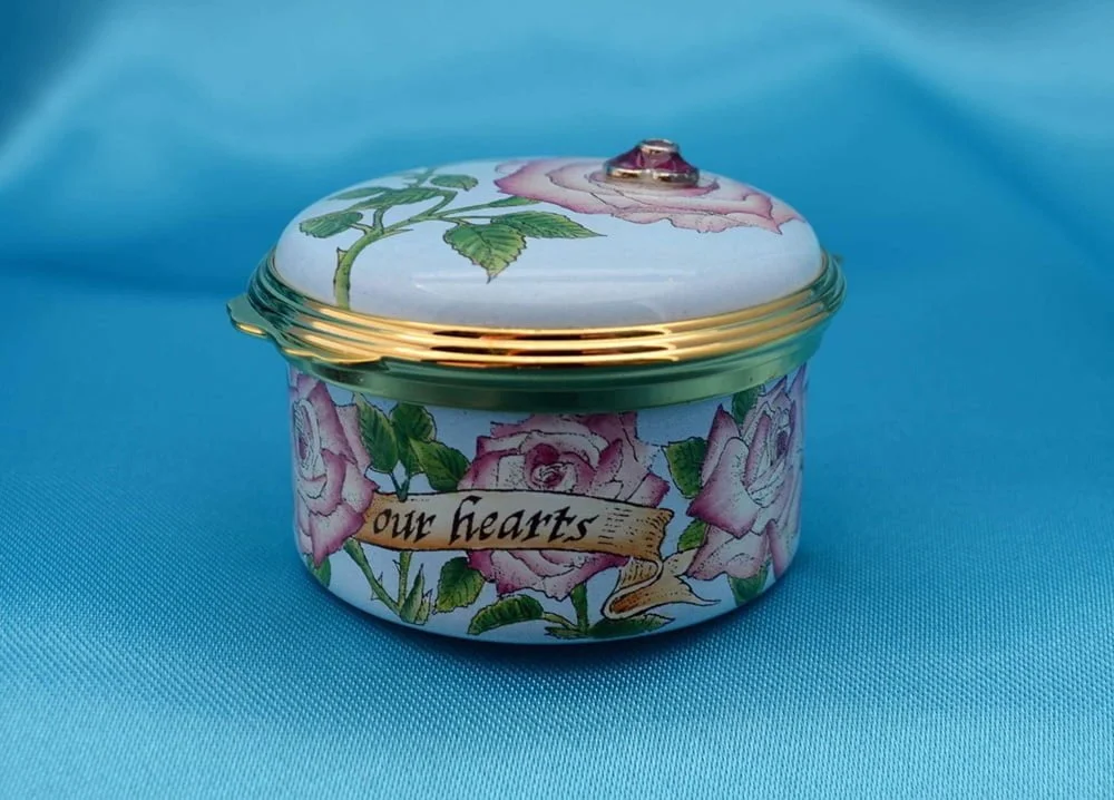 Halcyon Days Diana Princess Of Wales Forever In Our Hearts Enamel Box - Image 5