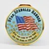 Halcyon Days Star Spangled Banner Musical Enamel Box