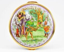 Halcyon Days William Tell Musical Enamel Box
