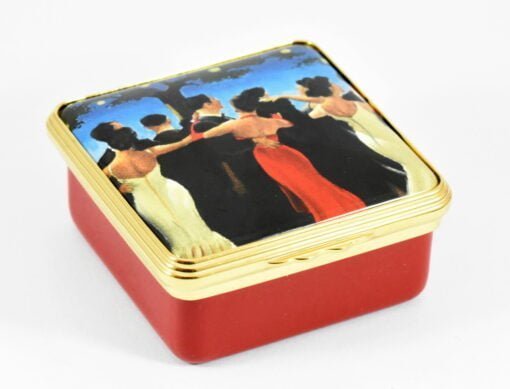 'the waltzers' halcyon days enamel box