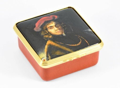 Halcyon Days Rembrandt Enamel Box - Image 4