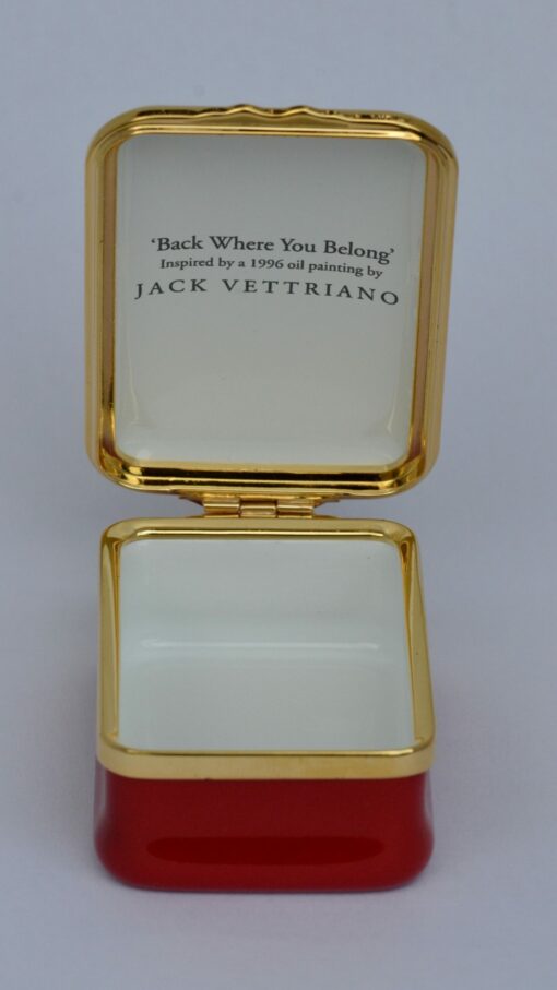 Halcyon Days Jack Vettriano Where You Belong Enamel Box - Image 2