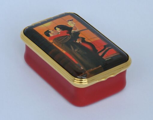 Halcyon Days Jack Vettriano Where You Belong Enamel Box - Image 3