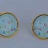 Halcyon Days I Love You Daddy Enamel Cufflinks