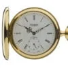 Gold Plated Mechanical Full Hunter Pocket Watch by Jean Pierre