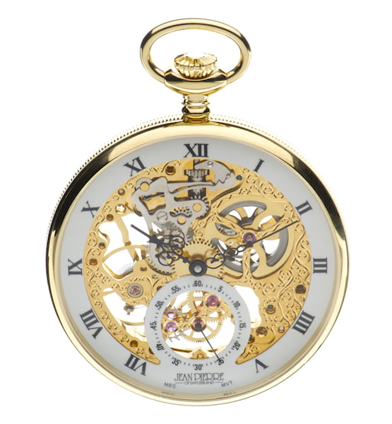 Skeleton best sale pocket watch