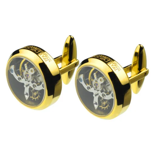 Jean Pierre Gold Tourbillon Cufflinks