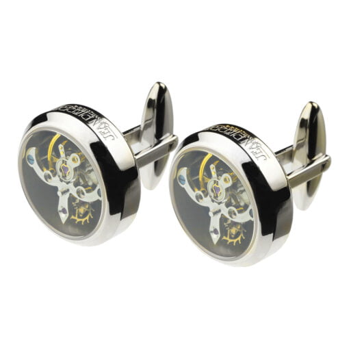 Jean Pierre Chrome Tourbillon Cufflinks