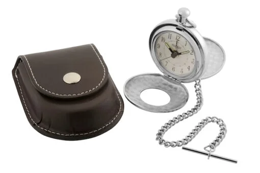jean pierre sterling silver quartz pocket watch
