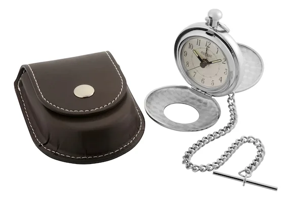 jean pierre sterling silver quartz pocket watch