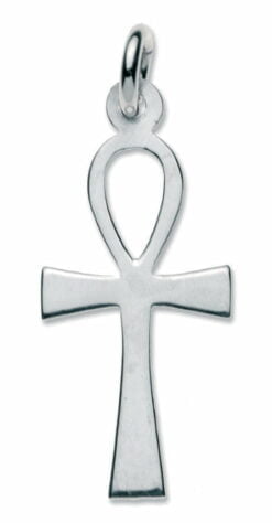 Sterling Silver Plain Small Ankh Cross