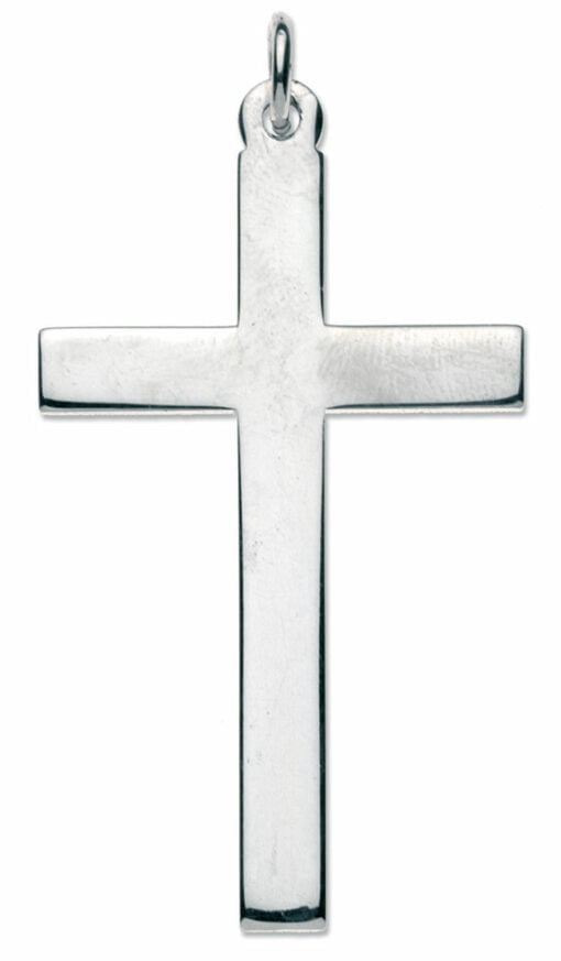 sterling silver latin cross pendant