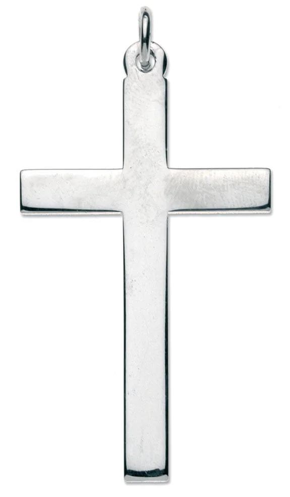sterling silver latin cross pendant
