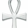 Sterling Silver Plain Medium Ankh Cross