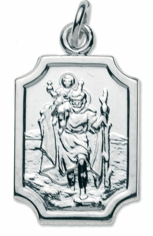 st christopher pendant