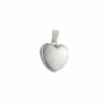 Sterling Silver Mini Plain Heart Locket