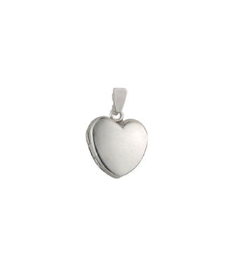 Plain heart deals locket