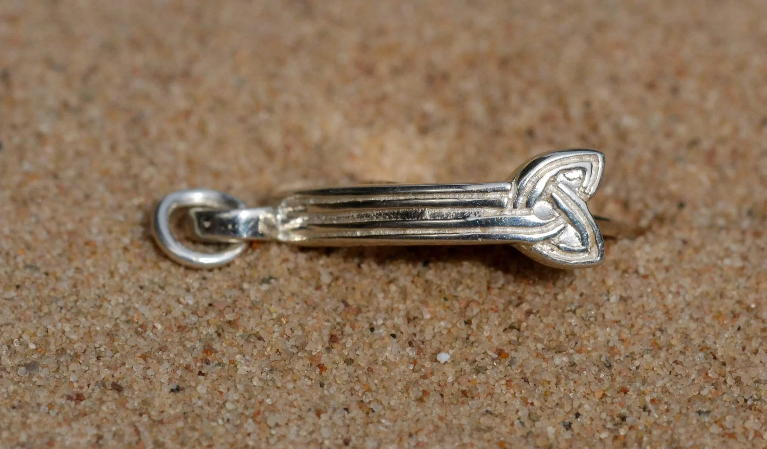 Love Looe Sterling Silver Spinning Pendant - Image 2