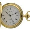 Mount Royal Gold Plated Mechanical 17 Jewels Hunter Pocket Watch