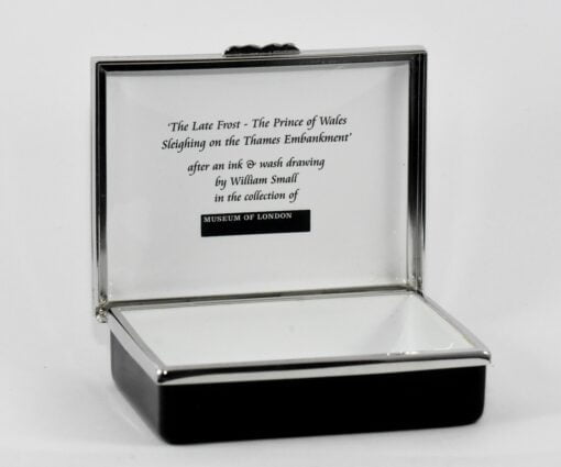 Halcyon Days Prince of Wales on the Embankment Enamel Box - Image 2