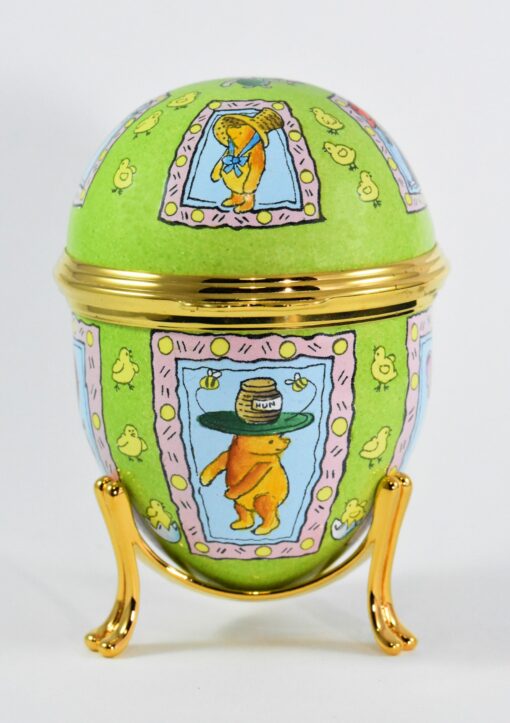 Halcyon Days Limited Edition Winnie The Pooh Enamel Easter Egg