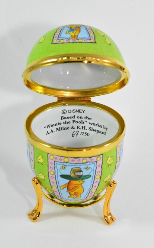 Halcyon Days Limited Edition Winnie The Pooh Enamel Easter Egg - Image 2