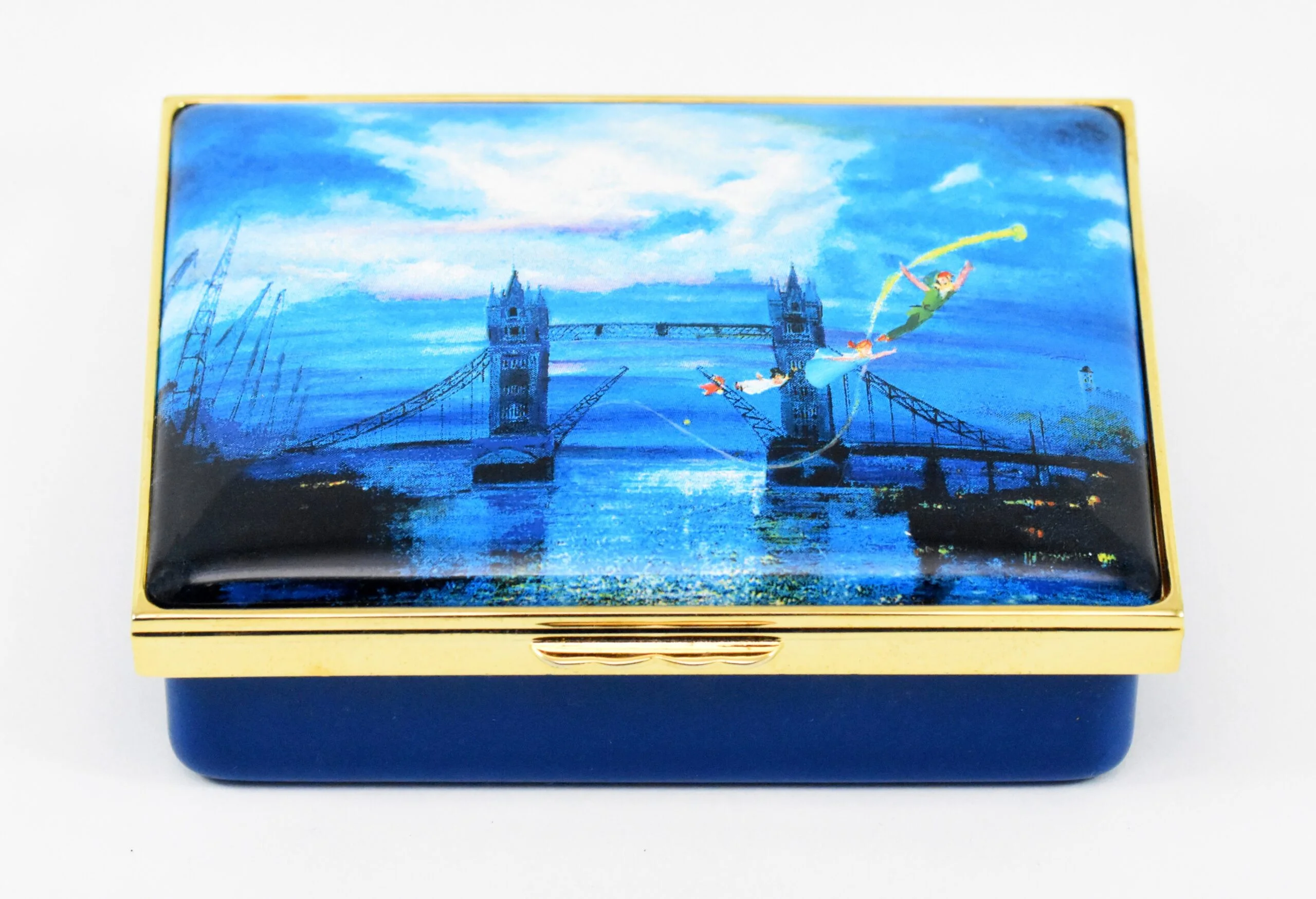 Halcyon Days Limited Edition Peter Pan Do You Believe In Fairies Enamel Box - Image 2