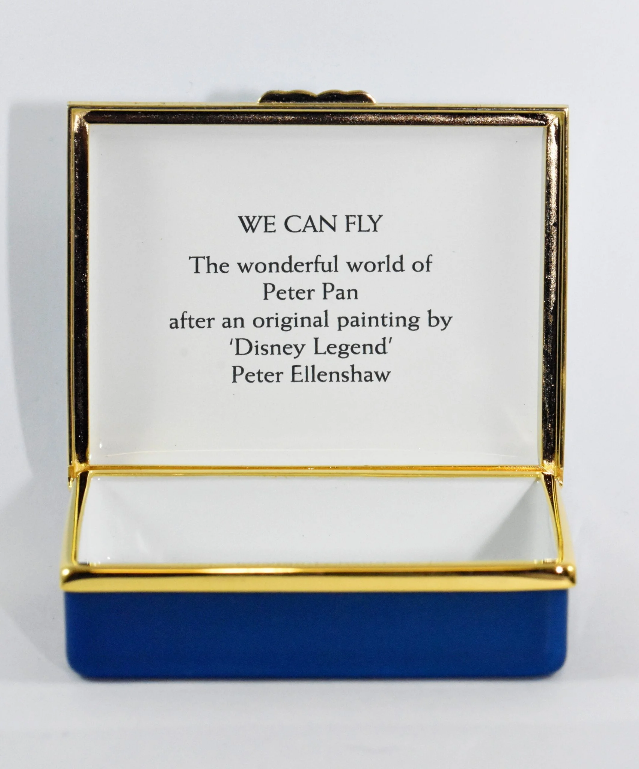Halcyon Days Limited Edition Peter Pan Do You Believe In Fairies Enamel Box - Image 3
