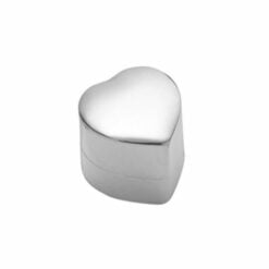 carrs silver heart shaped ring box