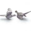 Francis Howard Sterling Silver Large Pheasants